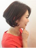 大人ナチュラルボブ