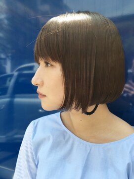 キュー ヘア(Que hair) 大人かわいいアディクシーボブ【代官山】Ｑue hair高橋