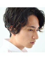 ユノ(juno)&nbsp;大人のニュアンスメンズパーマ (ネープレス 無造作 ビジカジ)