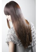 ツヤ髪ストレートロング