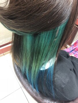 プログレス つくば店(PROGRESS by ヂェムクローバーヘアー) インナーカラー