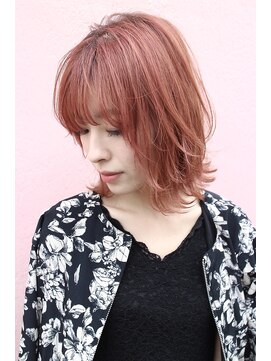 ジャコ ヘアー(jako HAIR) 【jako】ピンクレイヤーボブ