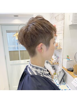 レンク(LENC) Coast.かりあげ×ツーブロック×ベリーショート