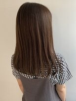 エル セルカ 高田馬場(el CERCA)&nbsp;ハンドブローで可愛く♪ さらつやストレートミディ【高田馬場】