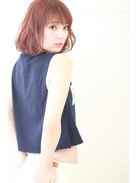 オーロ(ORO) 大人かわいいピンクボブ