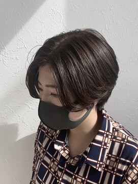 韓国風ハンサムショート L マンタップヘアー Man Tap Hair のヘアカタログ ホットペッパービューティー