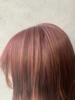 ヘアサロンM 新宿&nbsp;春先取りピンクカラー