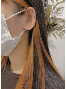 マグヘアー(Mg hair) フェイスフレーミング&イヤリングカラー