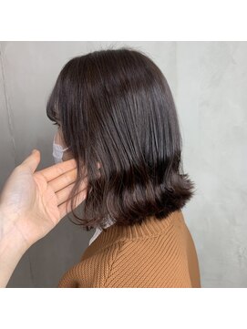 モノ アンド イニ(Mono & inni) 【韓国style】艶感オレンジブラウンカラー