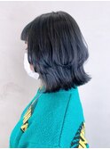 ブルージュボブ_くびれヘアビタミンカラー_ba365051