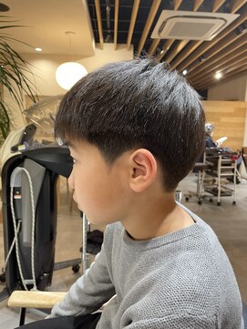 キレイコムデュース(Deuce) キッズ刈り上げ スタイル