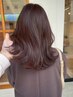 【平日限定】髪質改善の艶カラー+トリートメントor水素ケア ¥14000【韓国】