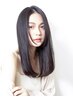 【理想のストレートヘアに◎】カット+縮毛矯正+アルカリ除去　¥10000