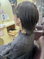 スミ(sumi)&nbsp;ウルフカット/長崎ウルフカット/ウルフヘア/20代30代40代◎岩田