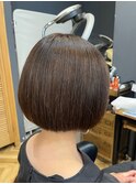 ぱつっとボブ［丸みボブ/あごラインボブ］長野
