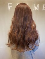 フレーム なんば店(FRAME)&nbsp;★選べるカラー剤×コーラルピンク★