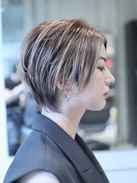 ヘア デザイン リスク(HAIR DESIGN RISK) 【RISK 高橋勇太】ショートカットが上手い 束感ベリーショート
