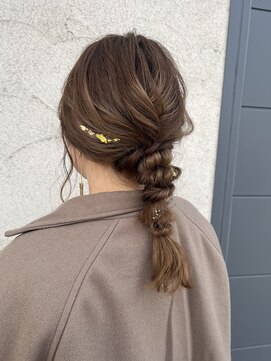 ヘア アトリエ エマ(hair latelier [emma]) 網おろしアレンジ