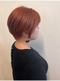 【seek吉祥寺】『ショートボブ』×『オレンジ』