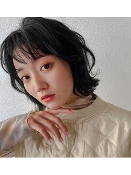 アッシュ 武蔵新城店(Ash) 切りっぱなしBob