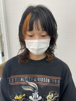 シャルティア(SHALLTIA)&nbsp;デザインカラー【山口市美容室】【山口市ハイトーンカラー】