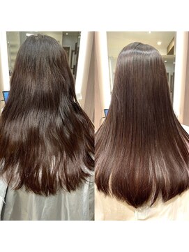 アロン(Allons Ginza) 【髪質改善】sins式シルク酸性ストレート