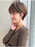 似合わせ ショート ボブ 30代 40代 小顔 新宿
