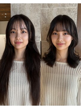 アフロート ギンザ(AFLOAT GINZA) 白川20代30代40代小顔カット大人かわいいくびれレイヤー前髪韓国