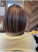 切りっぱなしボブ