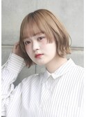 【Lino kichijoji 杉原 廣紀】20代 ボブスタイル／顔周りカット
