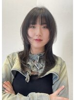 ソレイユトウキョウシブヤ(SOLEIL TOKYO shibuya)&nbsp;セミロングハッシュカット前髪あり