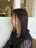 ラブユイット(LOVE HUIT)&nbsp;インナーカラーミルクティーベージュ！