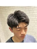 ☆64アップバング×ツーブロック☆