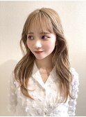 韓国風ブロンド