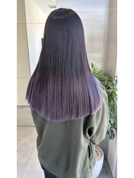 ゴウトゥデイシェアサロン 町田店(GO TODAY SHAiRE SALON) 【ラベンダーグラデーション/ダブルカラー】
