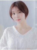 艶カラー前下がりショートヘルシースタイルc6上尾20代30代40代