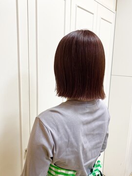 フォリア(Foria) 切りっぱなし×レッドブラウン