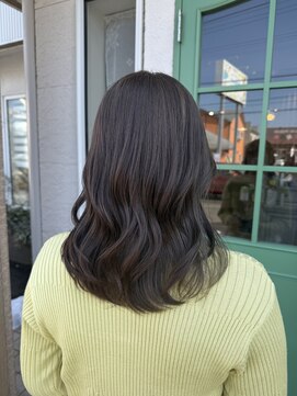 フゥカ 売市店(fuka) 透明感up グレージュカラー 八戸