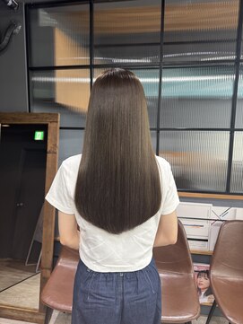 ロフティー 清澄白河(LOFTY) 赤み消し上品艶カラー/透明感/髪質改善/ふんわり柔らかい