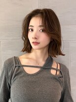 キミトヘアデザインアンドスパ(Kimito Hair design&spa)&nbsp;ボブ　モーヴピンク　オリーブグレー　ヘーゼルグレージュ