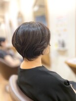 ヘアー グリーン(hair green) 30代40代50代/大人ショートボブ/白髪染め/ブリーチ無し