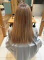 アグ ヘアー フラウ 名取手倉田店(Agu hair frau) ダブルカラー☆色落ちも考慮してミルクティーベージュ☆