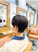 コンパクトマッシュショート