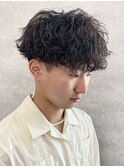 波巻きパーマ(マッシュ/スパイラル/無造作ヘア)
