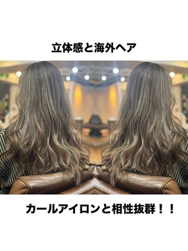 海外ヘア／中目黒ヘアサロン/ハイライト／ブリーチ/ハイトーン