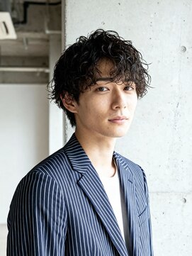 エイチ メンズ(H) サーフカール短髮メンズショートおしゃれ坊主べリーショート