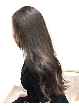 アリー 原宿 表参道(ALLY) ALLY稲木 髪質改善×ブリーチなしグレージュカラー