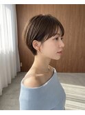 ショートカット/顔まわりカット/ハイライト/髪質改善/白髪ぼかし
