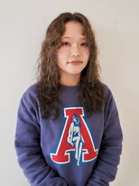 ロマリア 渋谷 渋谷宮益坂(Lomalia)&nbsp;イメチェン/ウェーブパーマ/ベージュカラー/前髪/渋谷駅