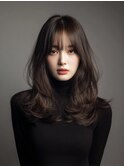 ロングレイヤー×透明感×リッチカラー